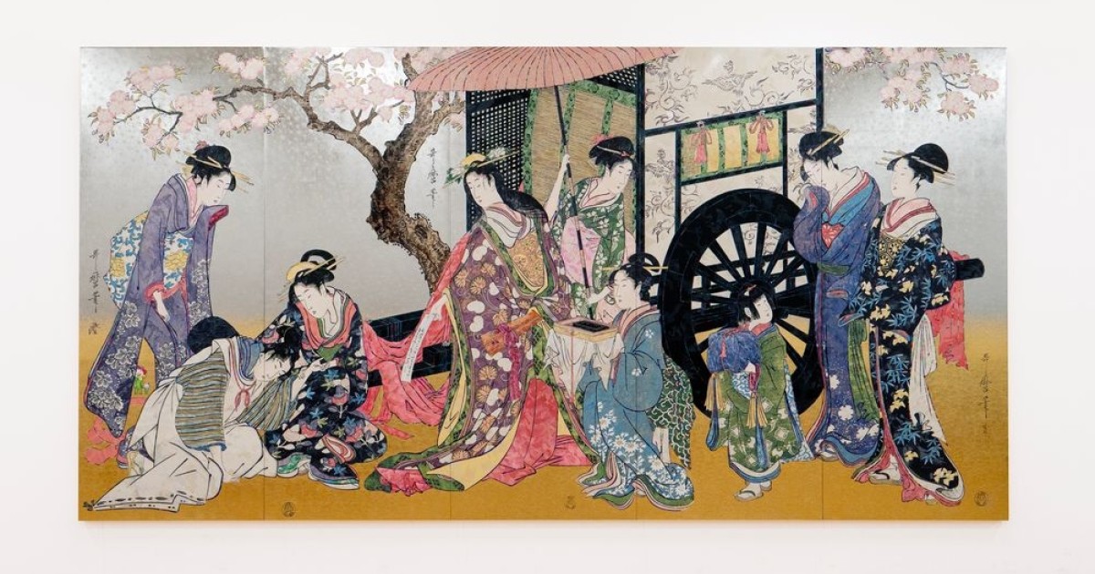 その他 murakami flowers Hark Back to Ukiyo-e UR Takashi Murakami, 'Hark Back to Ukiyo-e: Tracing Superflat to
